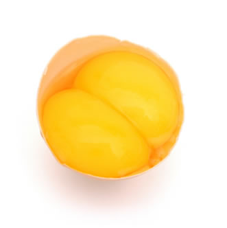 huevos de doble yema