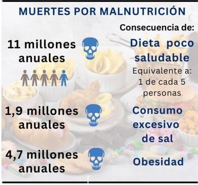 muertes malnutricion